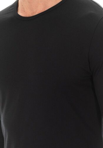 T-shirt à manches longues noir 3