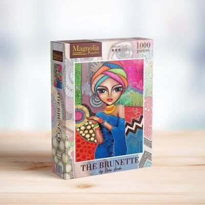 Magnolia 1000 Piece Puzzle - The Brunette