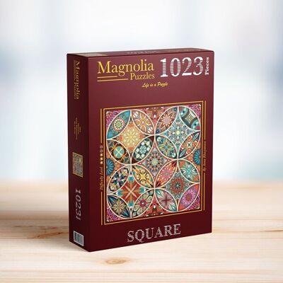 1023 Piece Puzzle Magnolia - Mandala