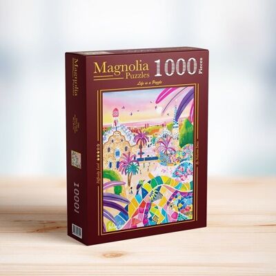 1000 Piece Puzzle Magnolia - Park Güell