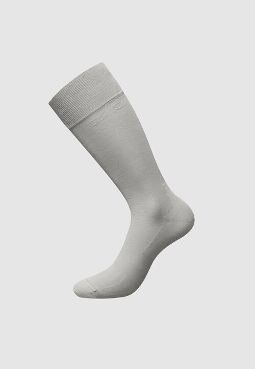 Mercerized cotton Socks grey size simple