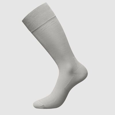 Mercerized cotton Socks grey size simple