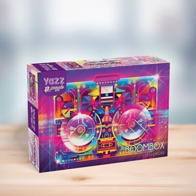 Yazz 1000 Piece Puzzle - Boombox
