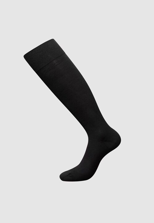 Wool knee Socks black size simple