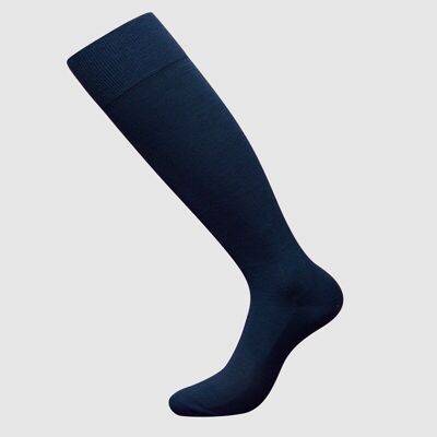 Chaussettes Soya bleu marine taille simple
