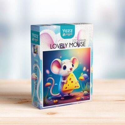 1023 Piece Puzzle Yazz - Lovely Mouse