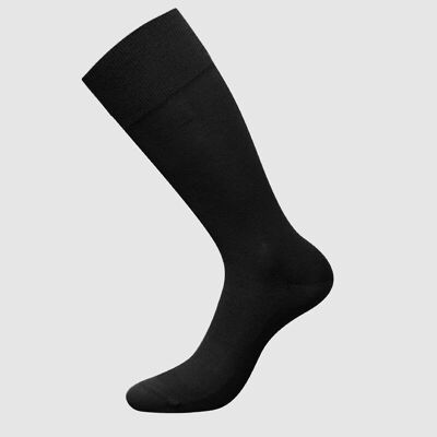 Calcetines de soja negro talla simple