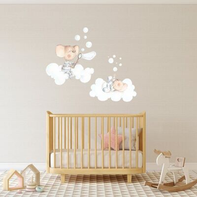 Vinyle décoratif pour enfants MES BULLES DE SAVON