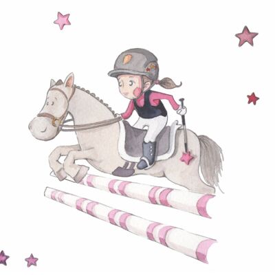 Vinile decorativo per bambini AMAZONA