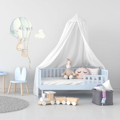 Vinyle décoratif pour enfants LAPIN EN BALLON