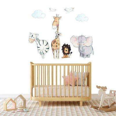 Vinilo Decorativo Infantil MADAGASCAR