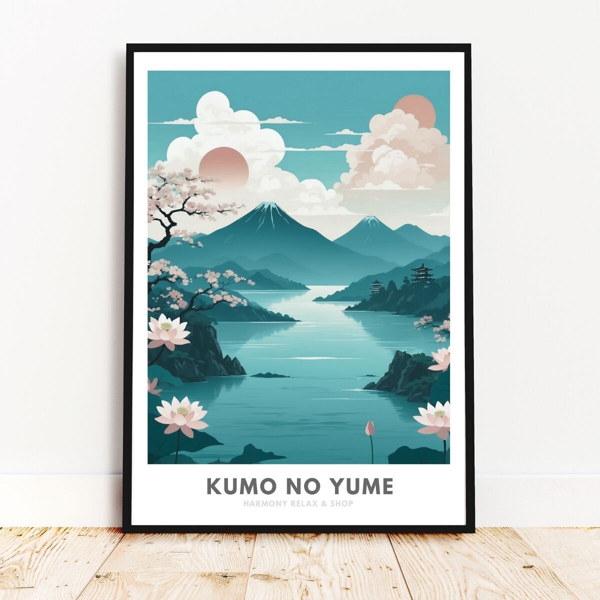 Affiche "Kumo no Yume" – Collection Seishin Tabi
