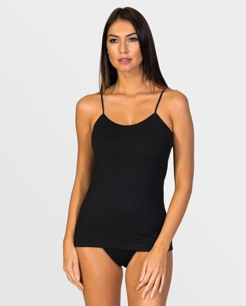Spaghetti top black