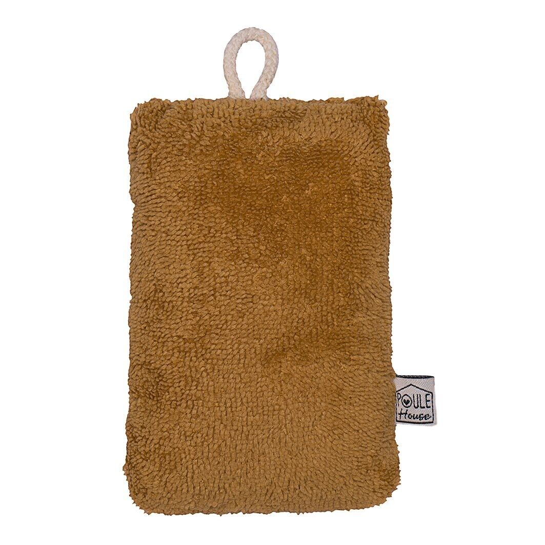 Esponja lavable de doble cara - avellana