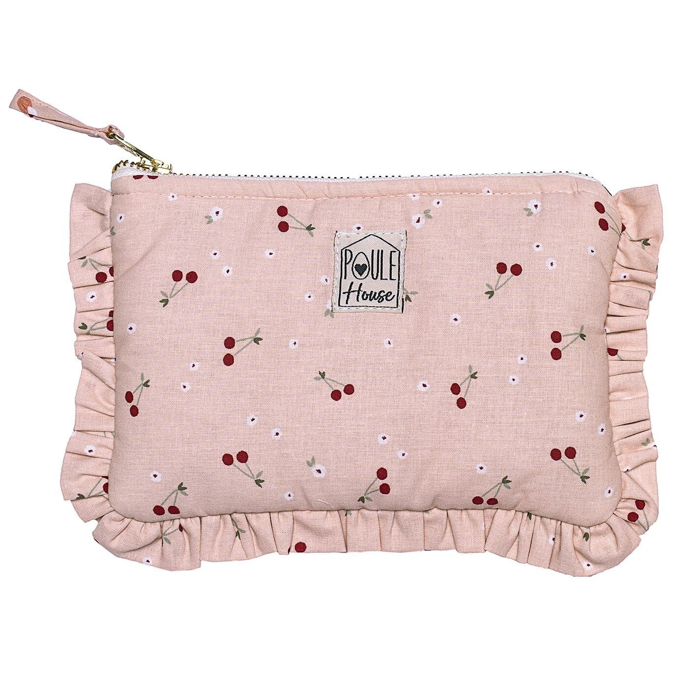 Lola: Frilly pouch - cherries