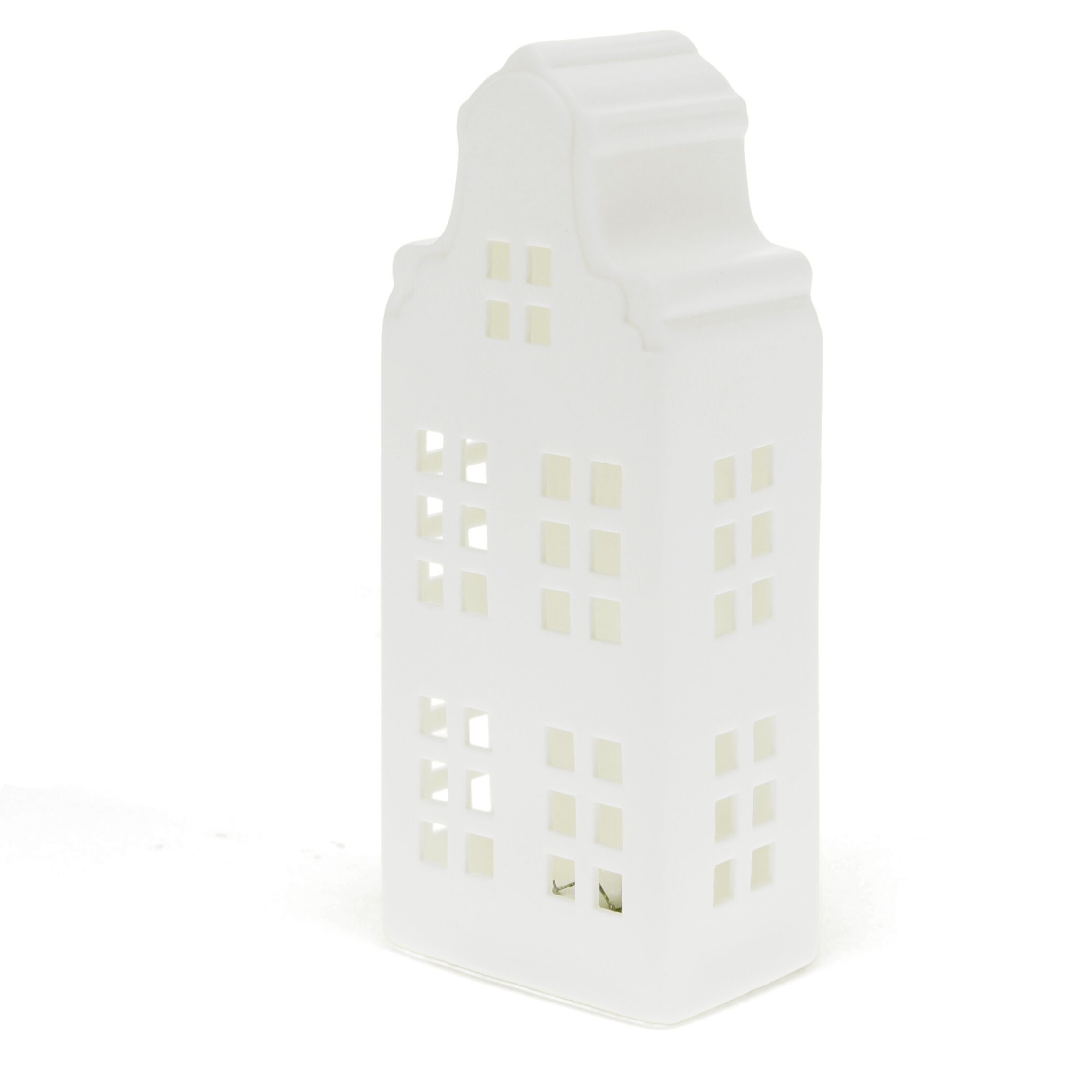 Matt ceramic LED decoration - Large house
