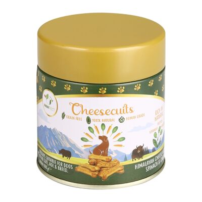 Biscuits au fromage pour chien Pawfect Cheesecuits avec épinards et carottes (100 g/3,5 kg).53 oz)