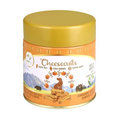 Biscuits au fromage pour chien Pawfect Cheesecuits avec citrouille et graines de lin (100 g/3,5 kg).53 oz)
