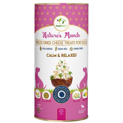 Pawfect Nature's Munch Friandises fonctionnelles pour chiens : Calme et détente (75 g/2,5 g).65 oz)