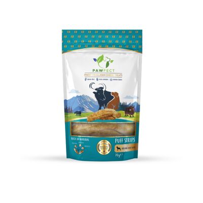 Tiras infladas de queso del Himalaya Pawfect (70 g/2.47 onzas)