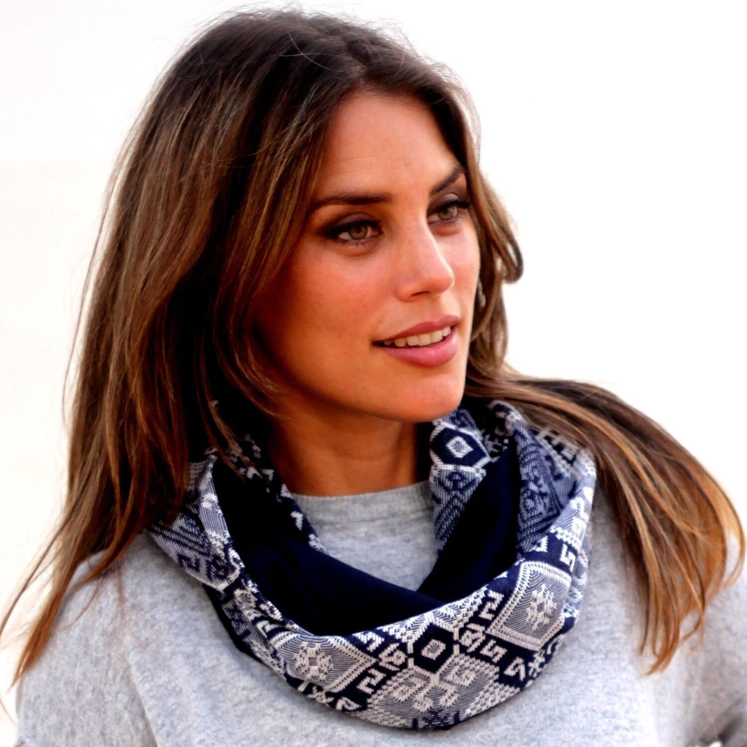 Sciarpa al collo · IKAT (ultima unità!)