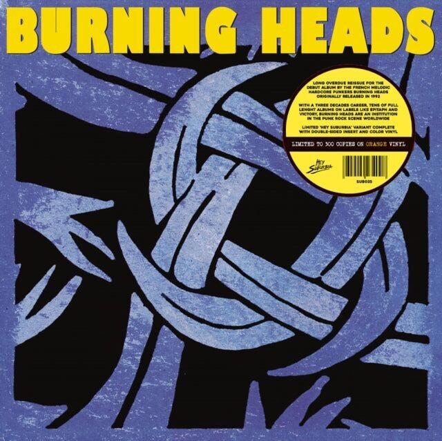 Burning Heads LP Vinile - Burning Heads (Vinile arancione)
