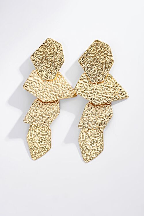 Boucles d'oreilles en acier inoxydable 124AQ182