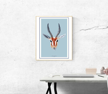 Affiche trophee gazelle  a3 4