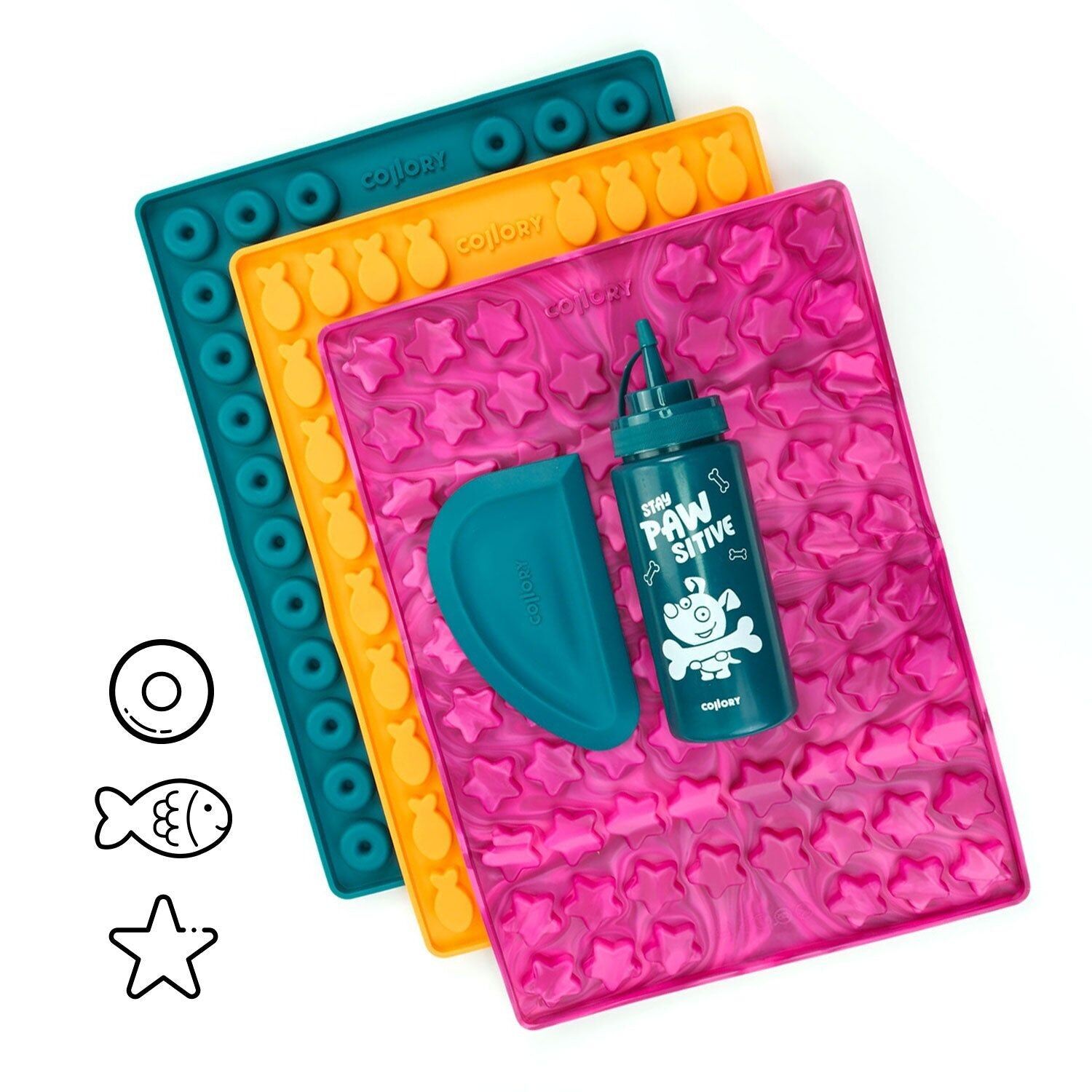 Pacchetto iniziale (set da 5): per dolcetti medi