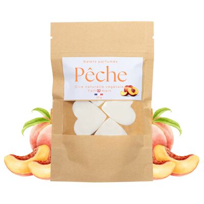 Fondants parfumés pêche - sachet 20g senteur été