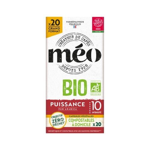 Capsules Home Compost x20 - Méo Biologique Puissance