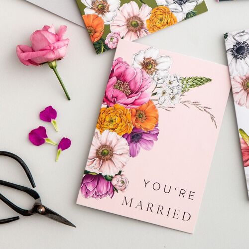 Floral Brights - You're Married