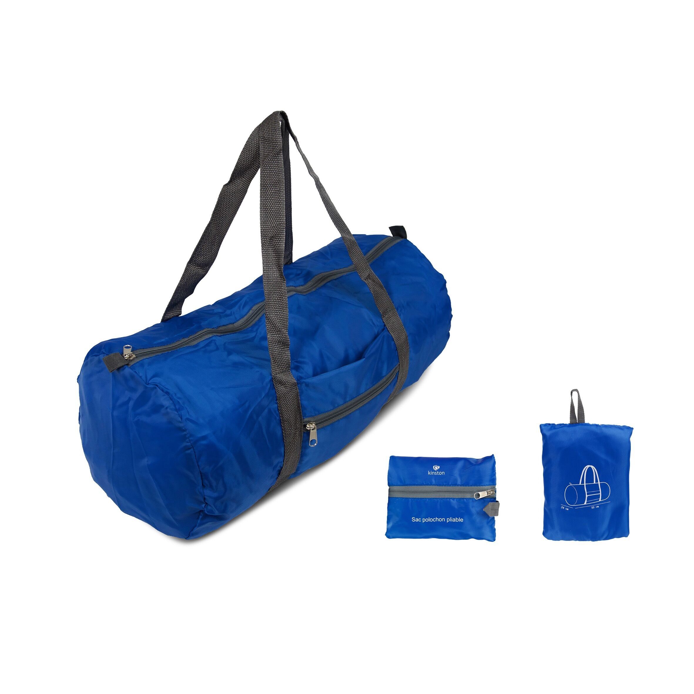 BORSA PIEGHEVOLE BLU