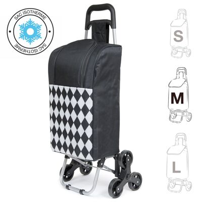 CHARIOT DE COURSE ISOTHERME TEXTILE