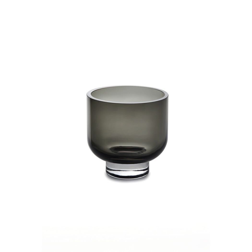 Vaso basso moderno o ciotola, design sobrio, OMAHA07GR