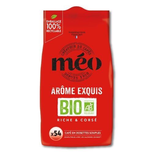 Kaffeepad 7Gx54 - Méo Biologique Exquisites Aroma