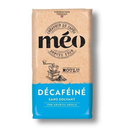 Gemahlener Kaffee 250 g – Méo Bio entkoffeiniert