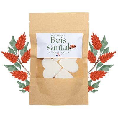 Fondants parfumés bois de santal - sachet 20g