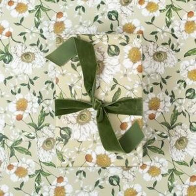 Spring Blossom - Green - Gift Wrap