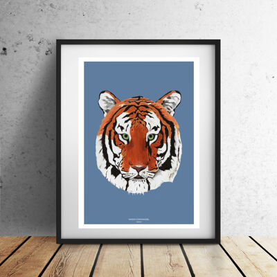 Affiche trophee tigre  a3