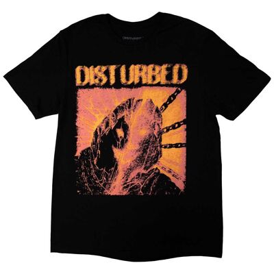 T-shirt Disturbed - Tournée européenne 23 Split Face