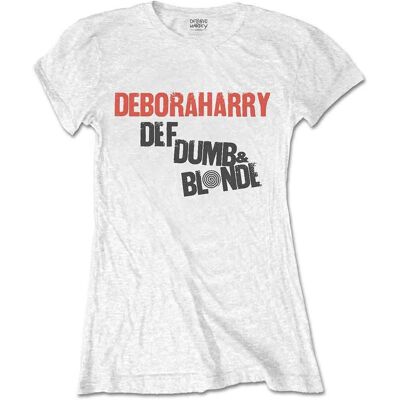 Camiseta de mujer Debbie Harry - Def, Dumb & Blonde
