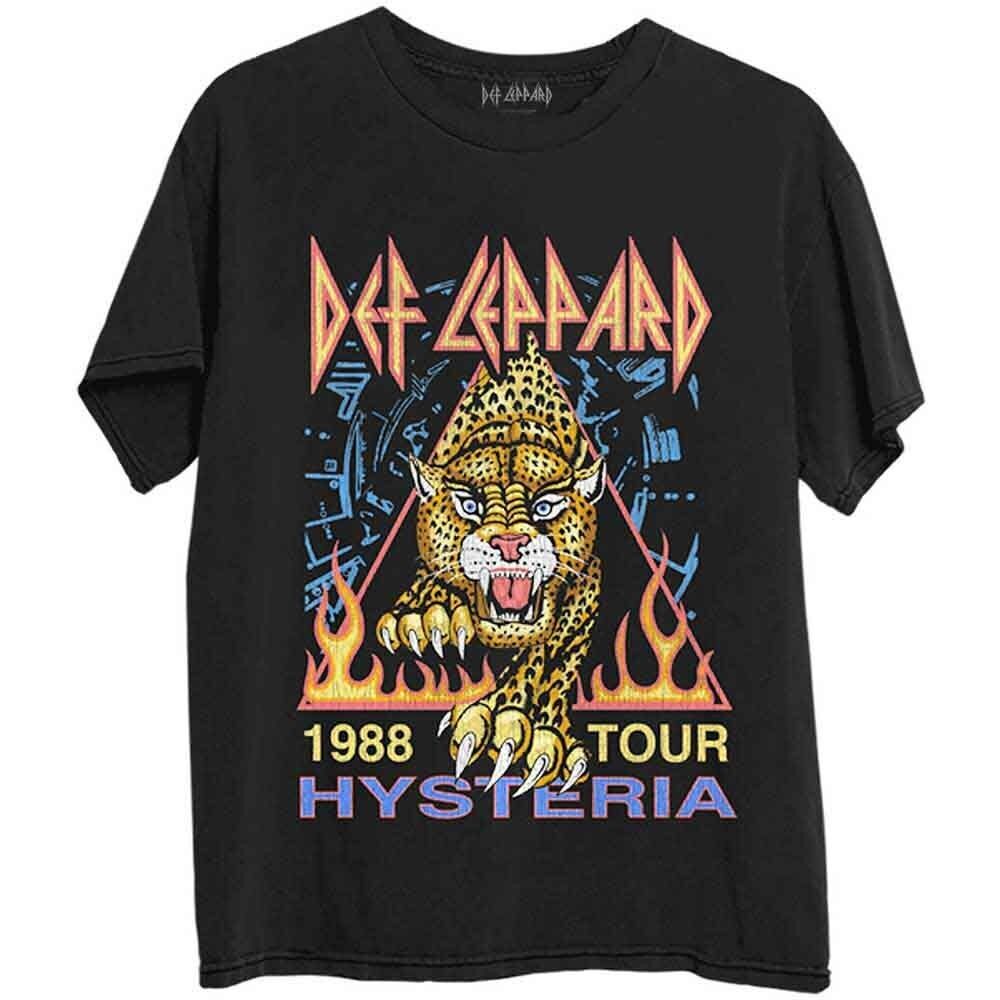 Camiseta de Def Leppard - Hysteria '88