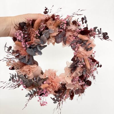 Ghirlanda di fiori secchi Touch of Pink Mini