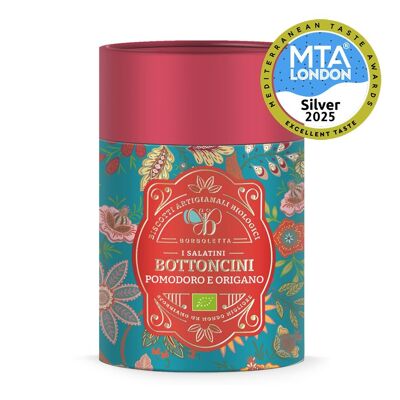 TOMATO AND OREGANO BUTTONS – 120g - vegan