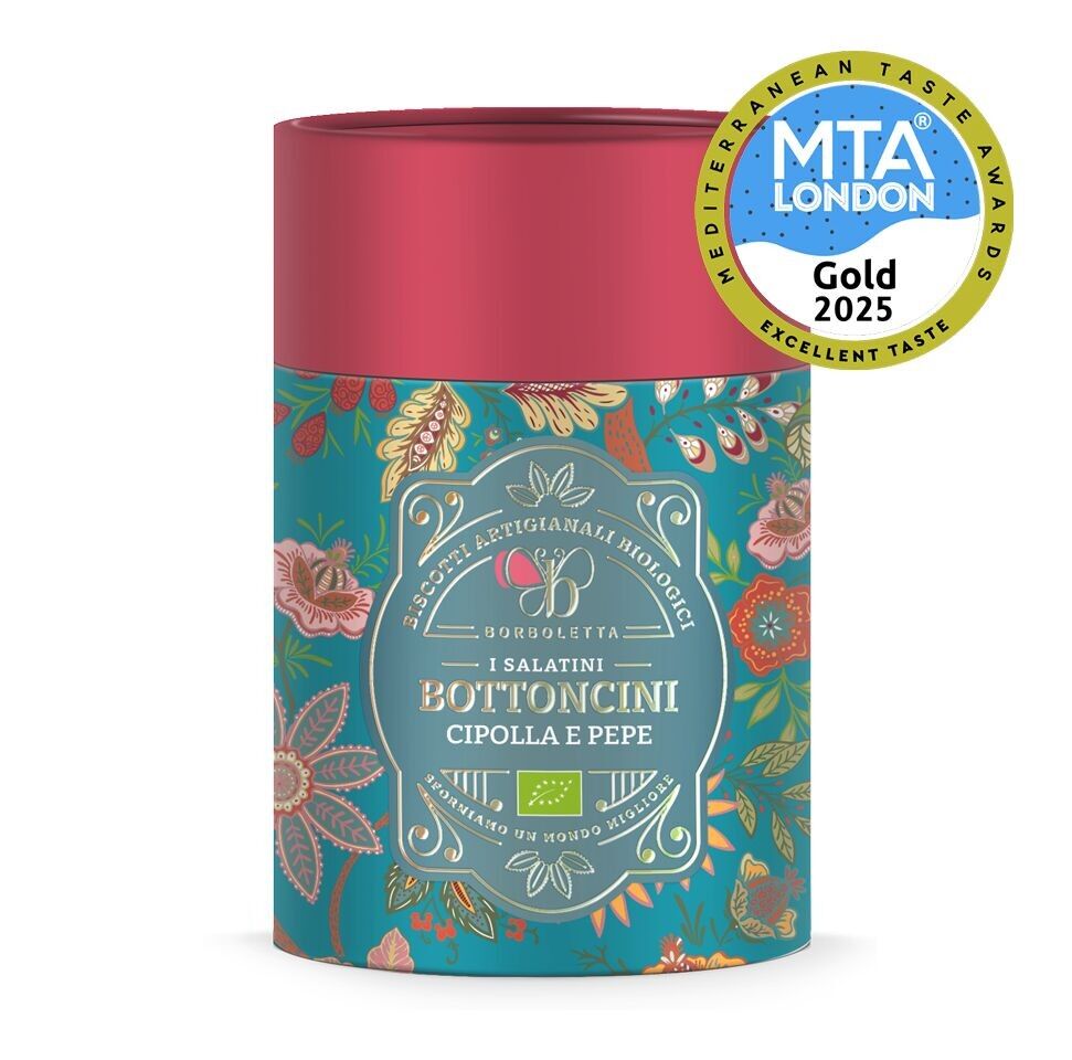 BOTTONCINI CIPOLLA E PEPE – 120g - vegan