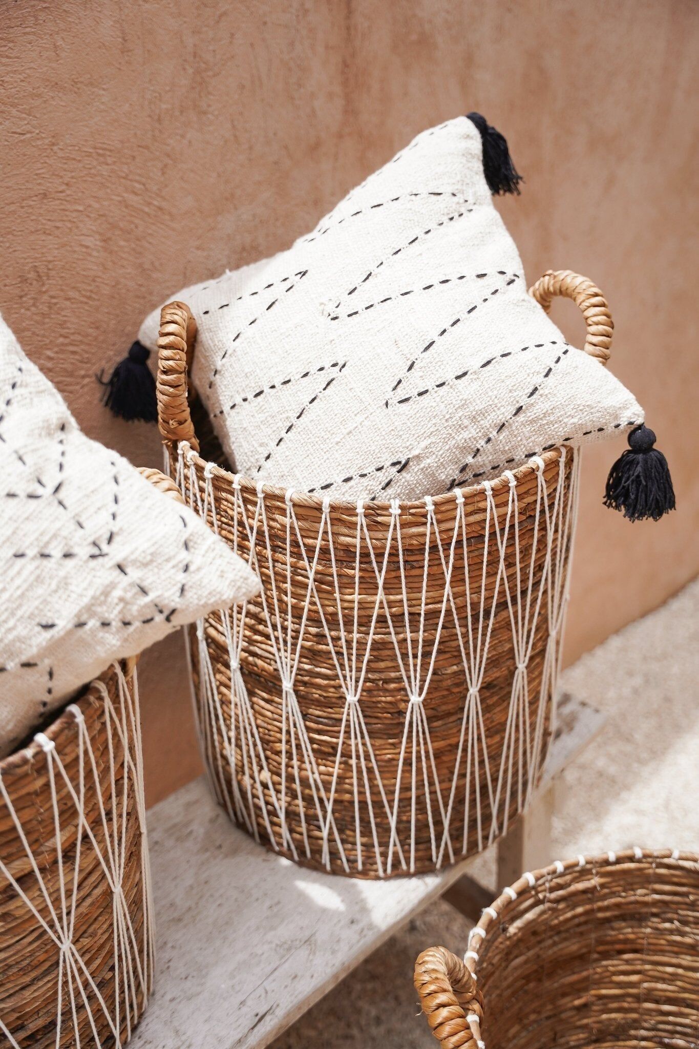 The Pantai Hitam Pillow - Hippie Monkey