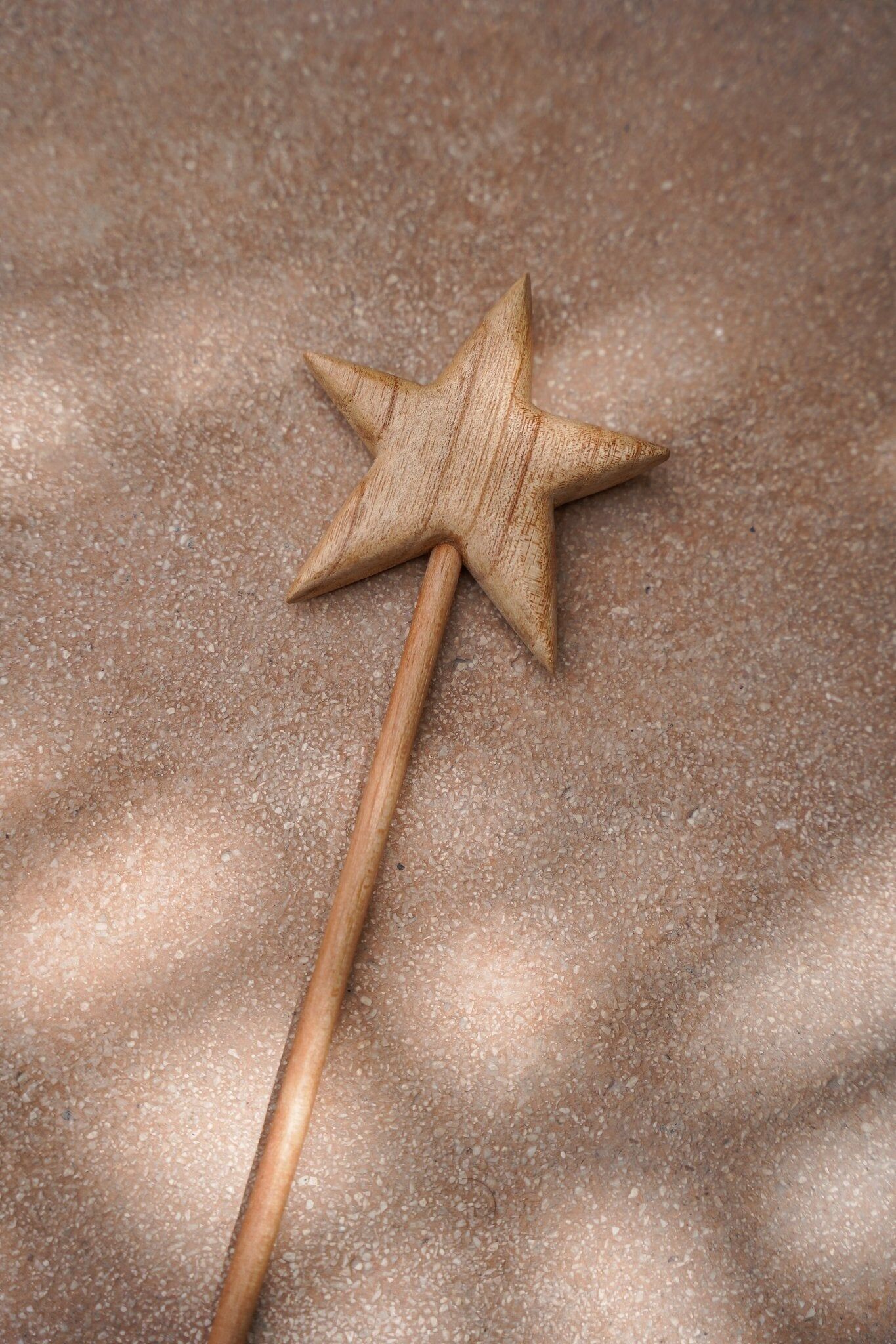 Il guanto a stella in legno - Set da 5 - Scimmia hippie