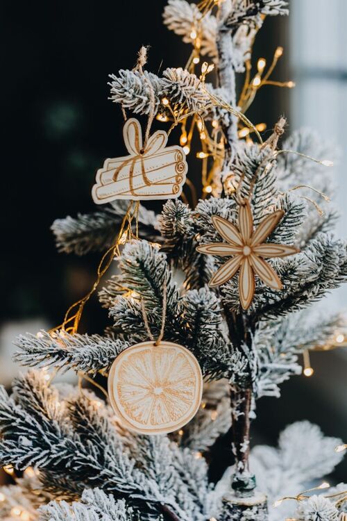 Trio de Noël Gourmand en bois