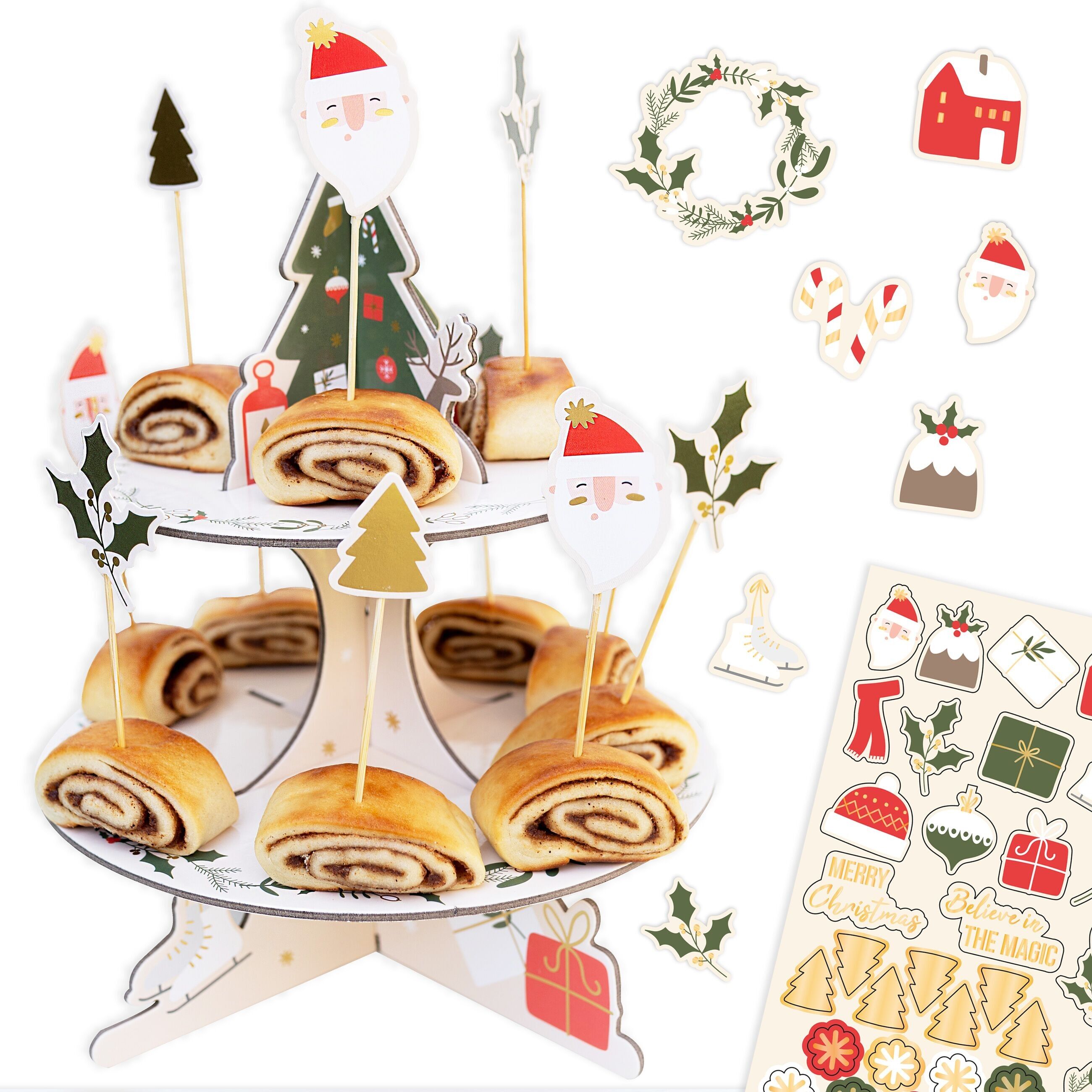 Mantel Individual Beige Dorado Rojo - Set 01